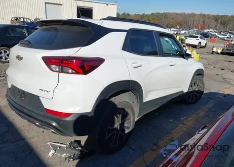 2021 Chevrolet Trailblazer Fwd Activ z USA, uszkodzony, nr VIN KL79MVSL2MB037736